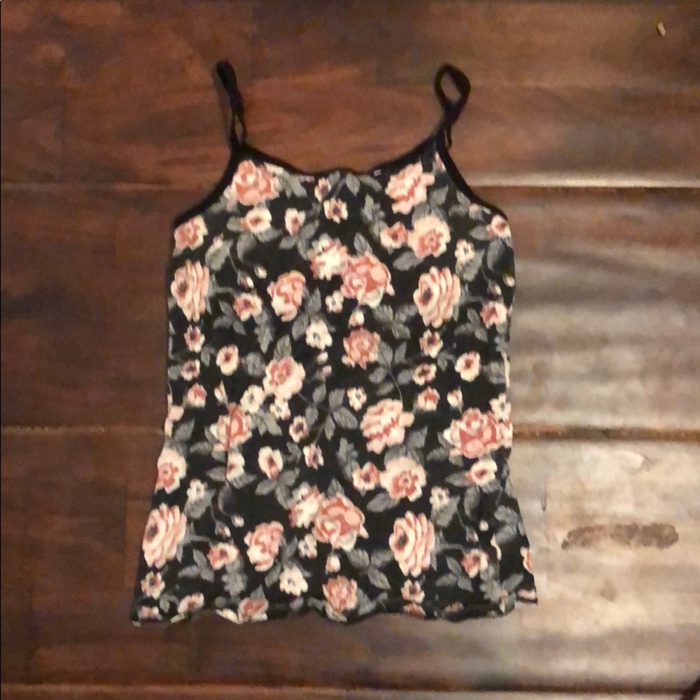 Rose tang top